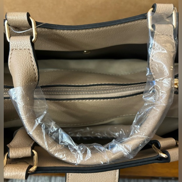 EVIE TAUPE TOTE BY LUELLA GREY LONDON - Picture 8 of 12